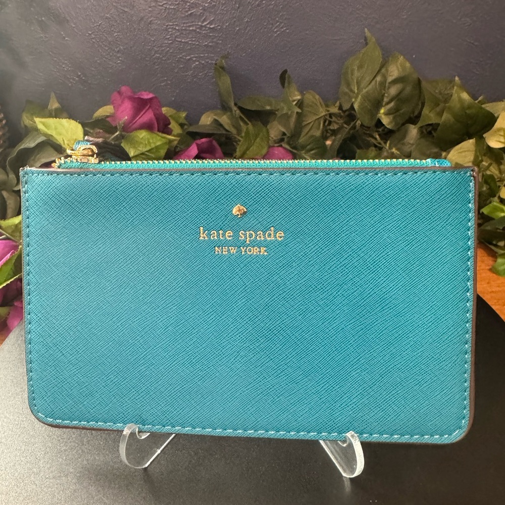 Kate Spade Turquoise Wristlet